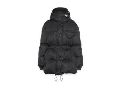 PRADA Women's Re-Nylon Down Jacket "Black"