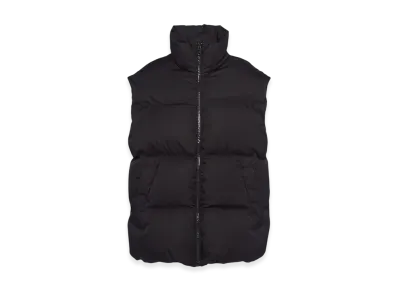PRADA Women's Oversized Re-Nylon Down Vest "Black"