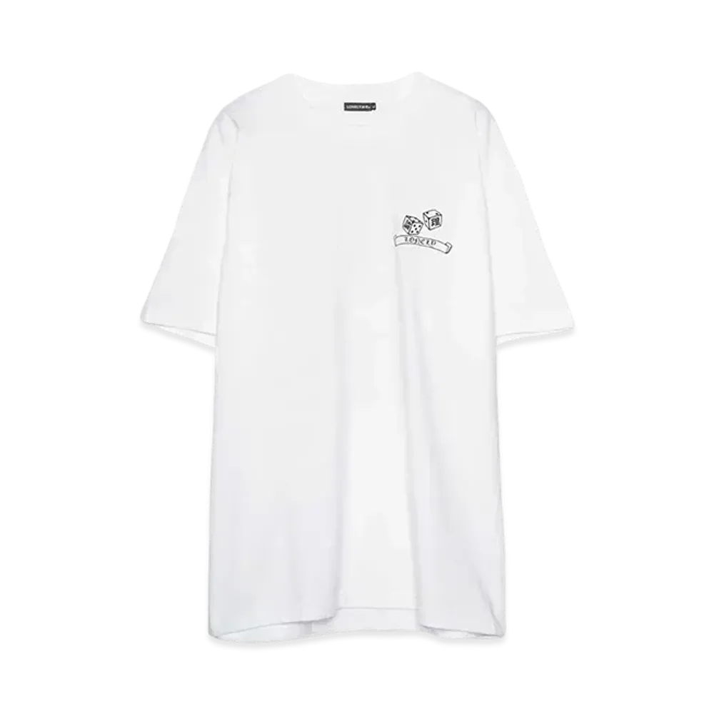 LONELY論理 NINKYOU TEE "WHITE"