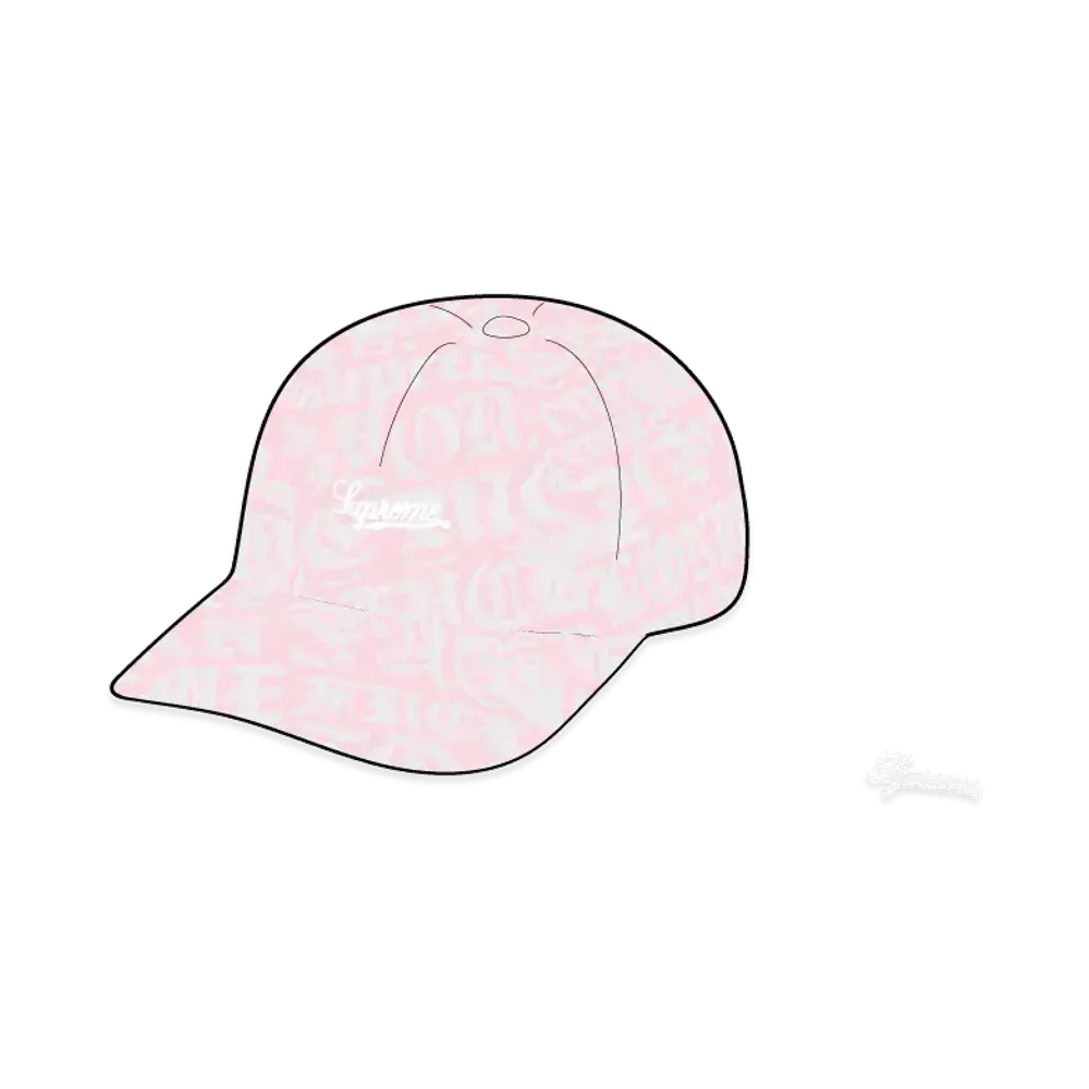 Supreme Cities Jacquard 6-Panel "Pink"