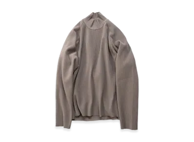 ssstein Oversize Gradation Pleats L/S "Dark Greige"