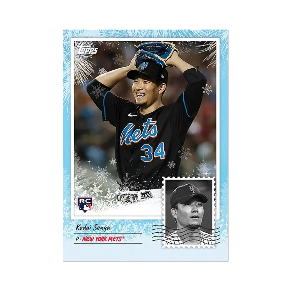 千賀滉大 [12](2023 トップス MLB ホリデー JPカード)