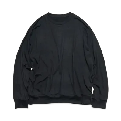 SOPHNET. Washable Wool L/S Top "Black"