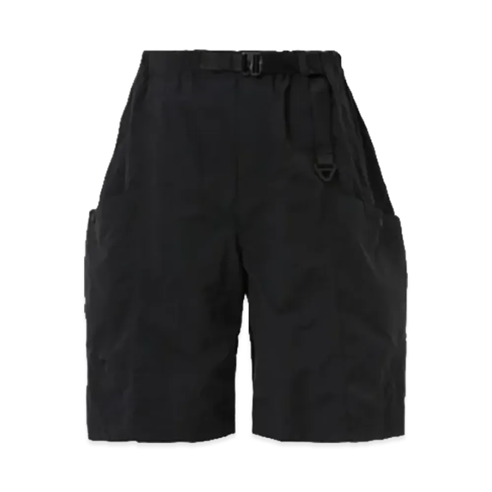 COMME des GARCONS HOMME Nylon Tusser Half Pants "Black"