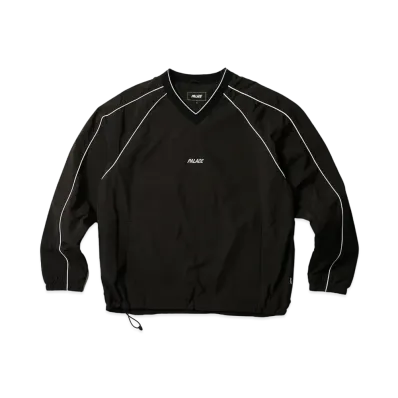 PALACE Piped Shell Pullover "Black"