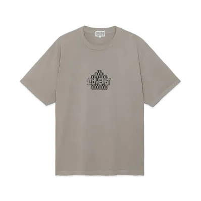Cav Empt (C.E) Overdye Embroidery T "Gray"