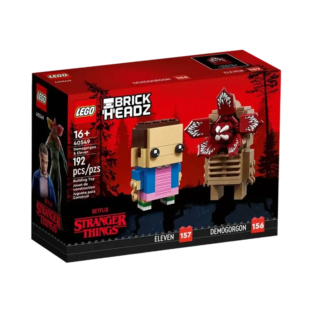 LEGO BRICKHEADS "Demogorgon & Eleven" [40549]