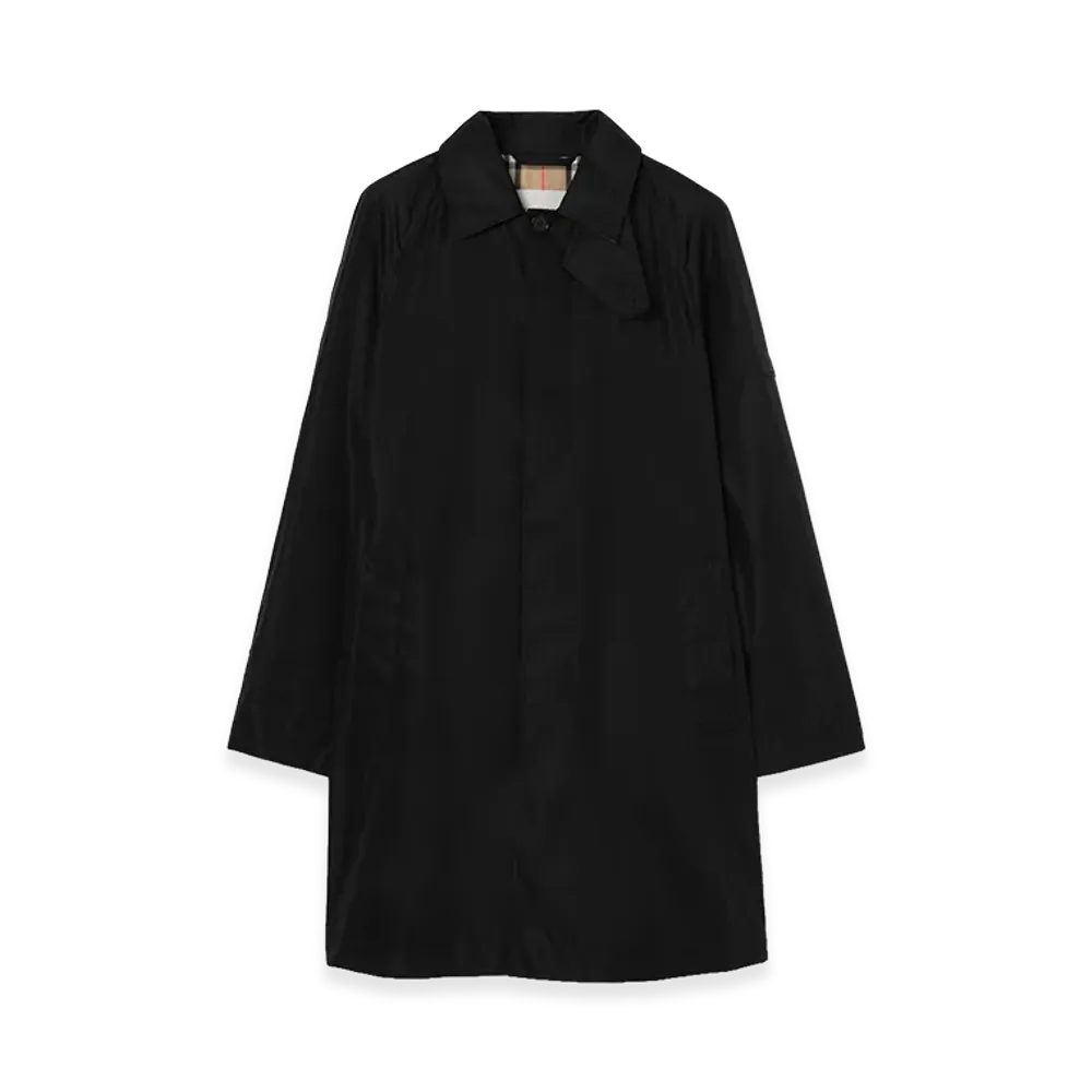 Burberry Nylon Ridgewood Car Coat "Black"