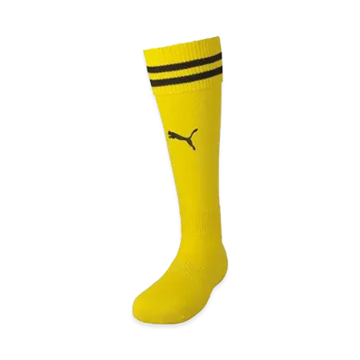 PUMA Striped Stockings "Cyber Yellow/Puma Black"