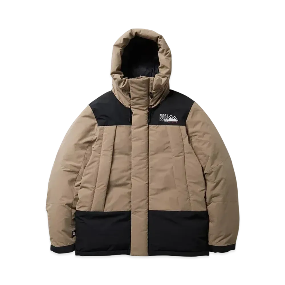 FIRST DOWN Wrap Down Parka Dicros Mauri "Beige"