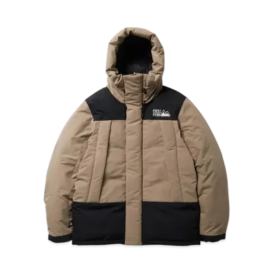 FIRST DOWN Wrap Down Parka Dicros Mauri "Beige"