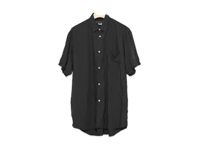 COMME des GARCONS SHIRT Short Sleeve Shirt "Black"