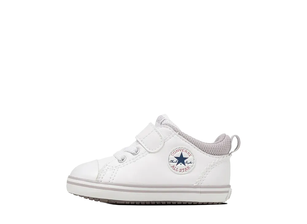 Converse TD Mini All Star V-1 "WHite/Light Gray"
