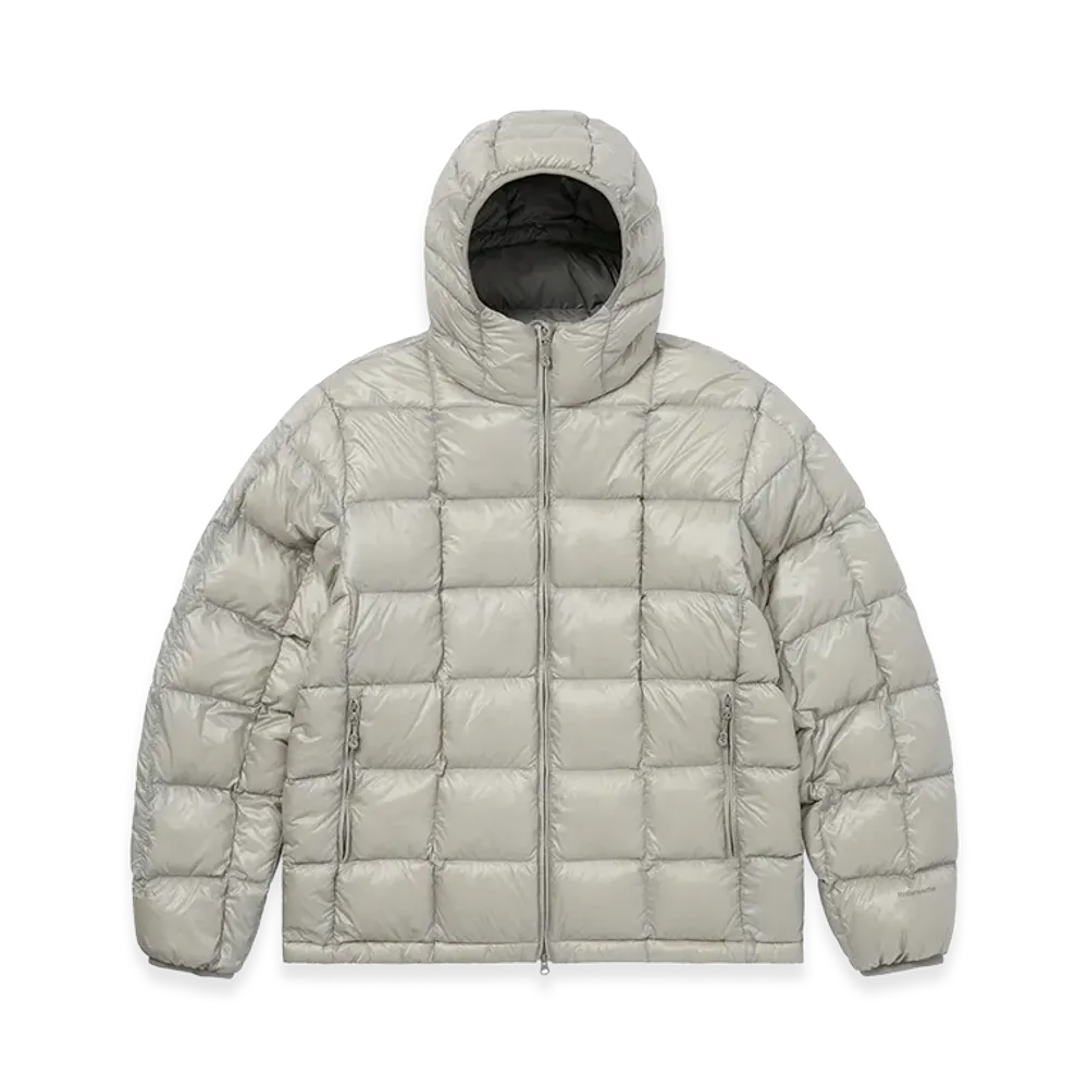 thisisneverthat Weather Gear Pertex VIK Hooded LT Down Jacket "Grey"