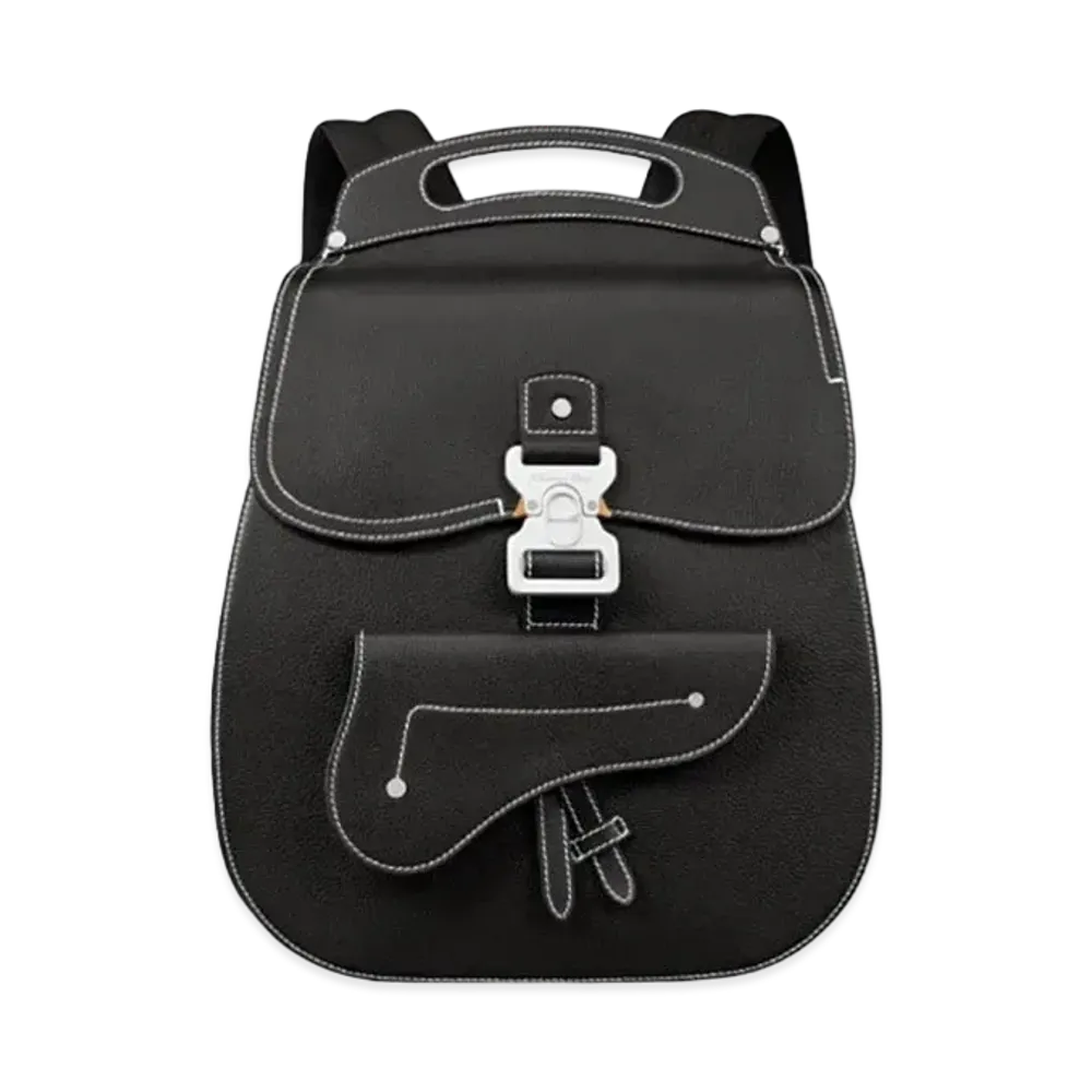 Dior Gallop Backpack Grained Calfskin "Black"