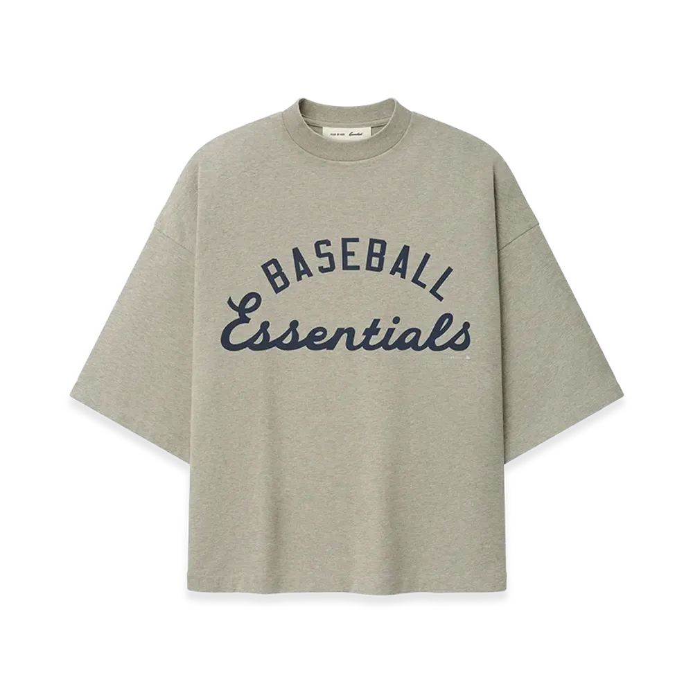 FEAR OF GOD ESSENTIALS MLB Merch Tee "Seal Heather"