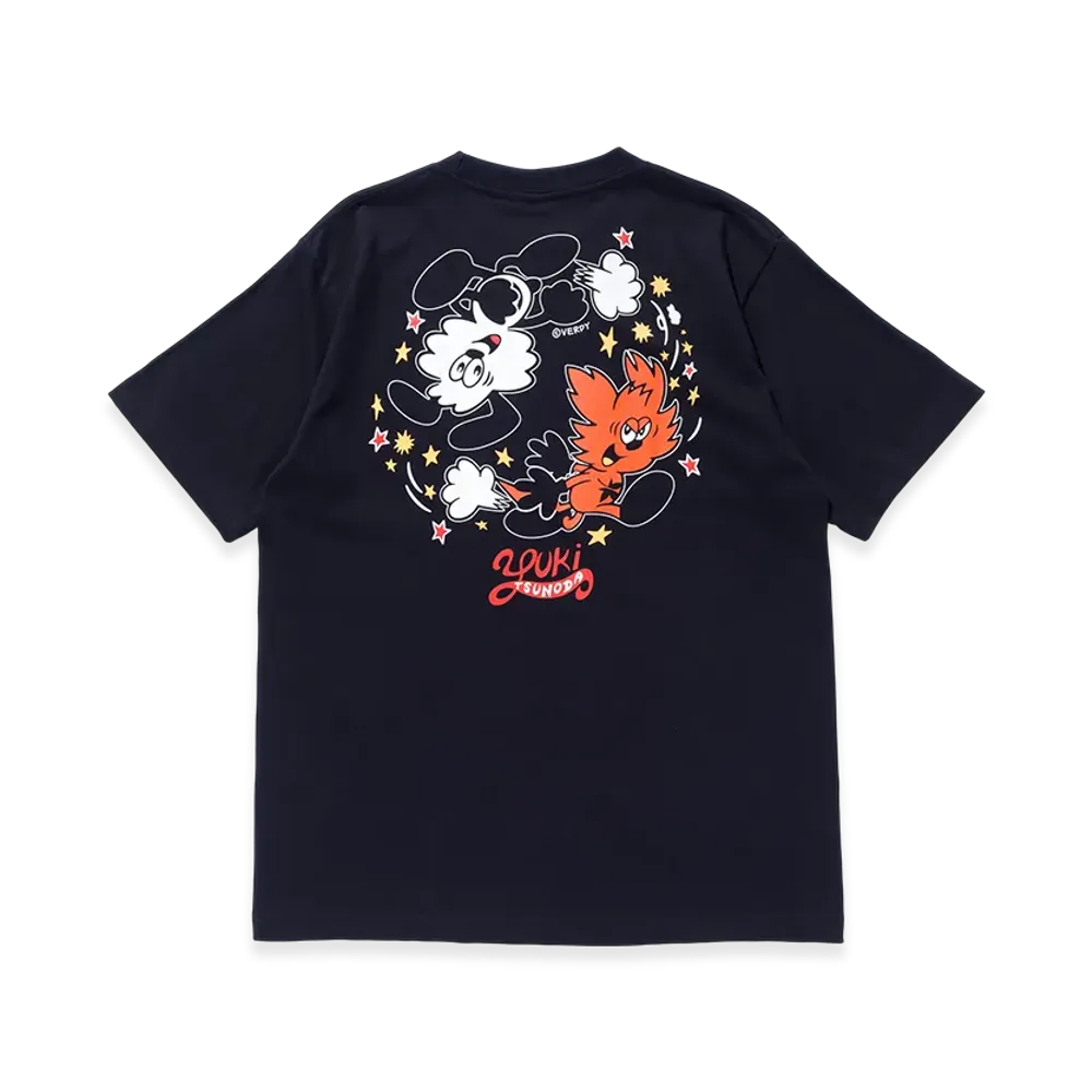 VERDY x YUKI TSUNODA VICK Tee "Black"