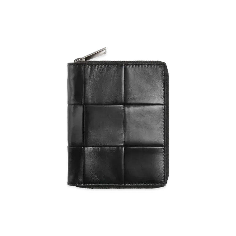 Bottega Veneta Zip Around Wallet "Black"
