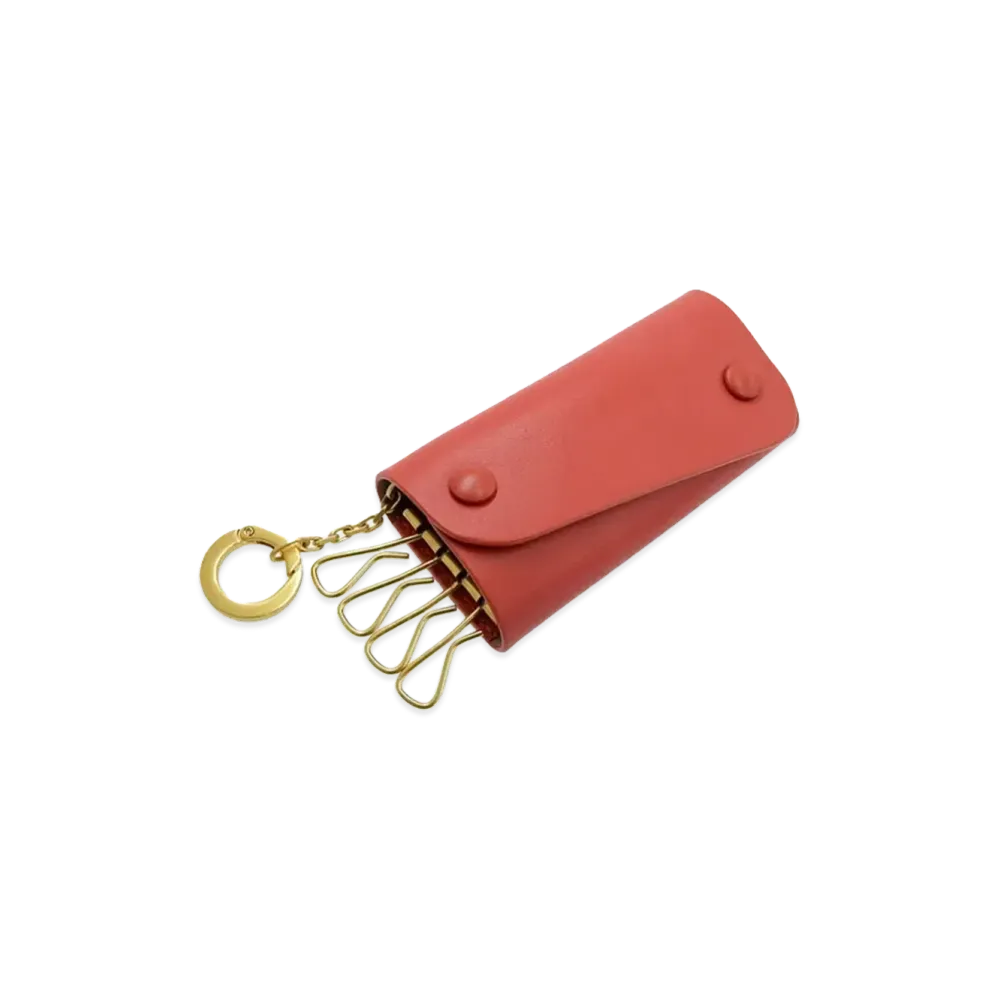 IL BISONTE Key Case "Red"