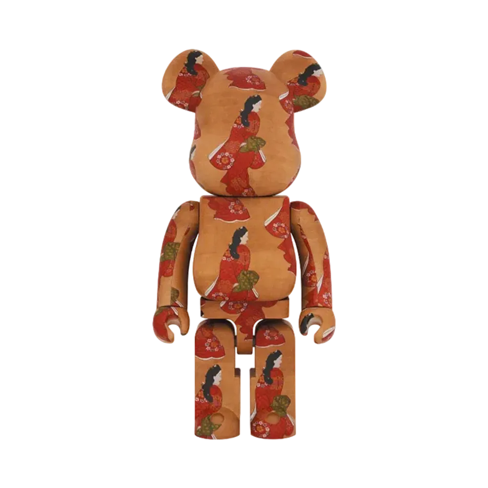 Bearbrick Tokyo National Museum Moronobu Hishikawa "Beauty looking back" 1000%