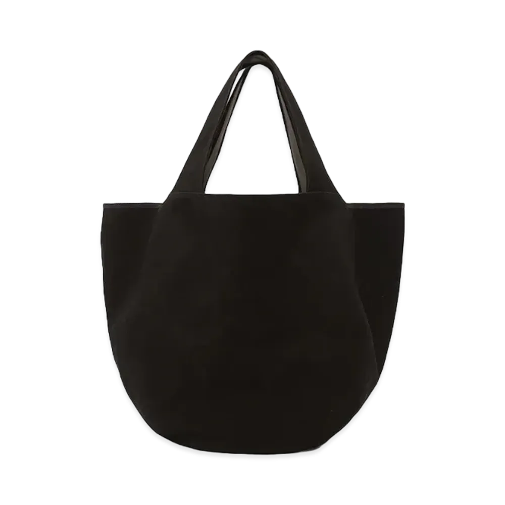JW ANDERSON Maxi Canvas Tote Bag "Black"