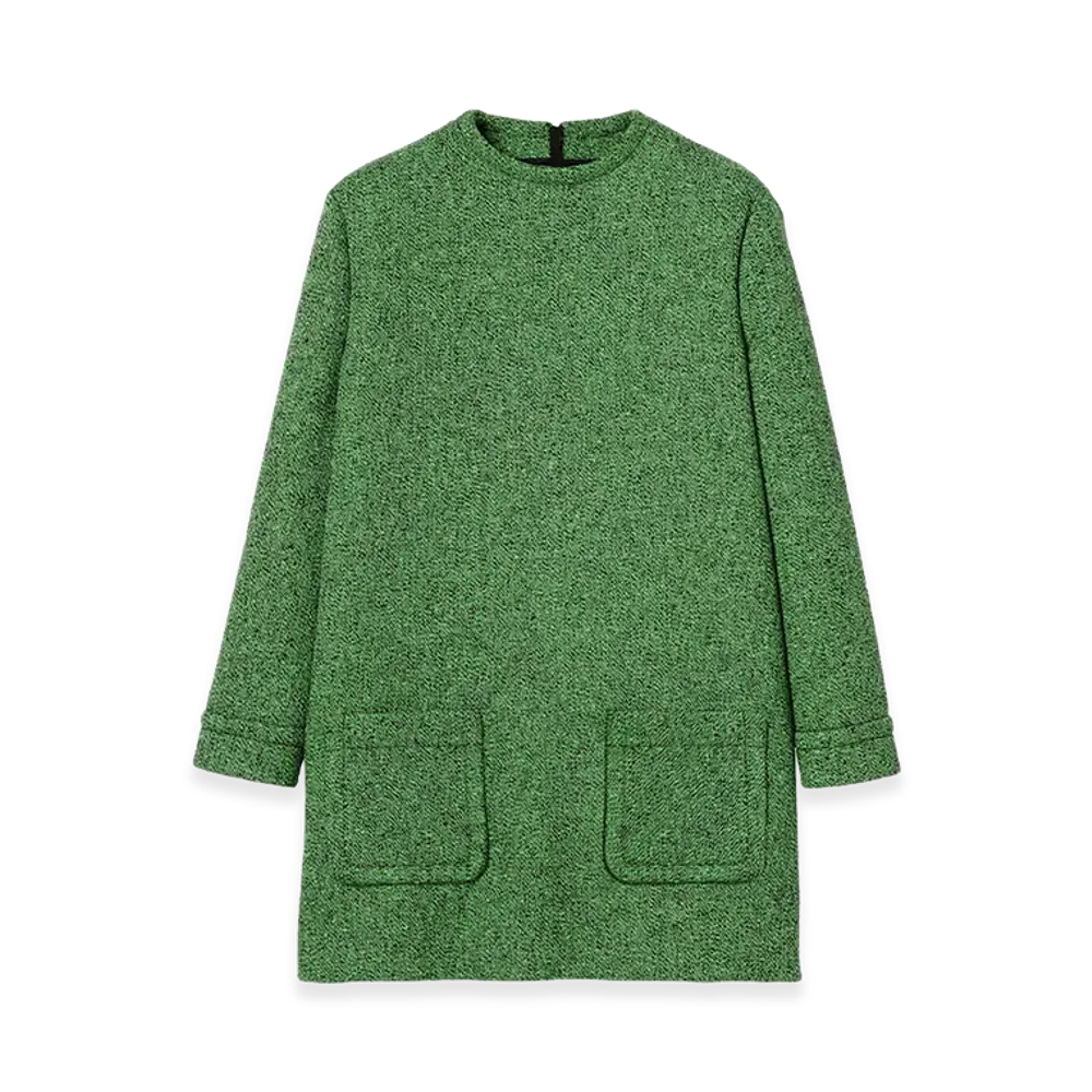 GUCCI Women's 'Mouline' Dress "Green"