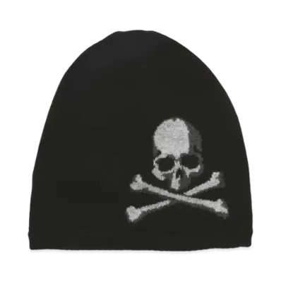mastermind JAPAN Intarsia Skull Beanie "Black"