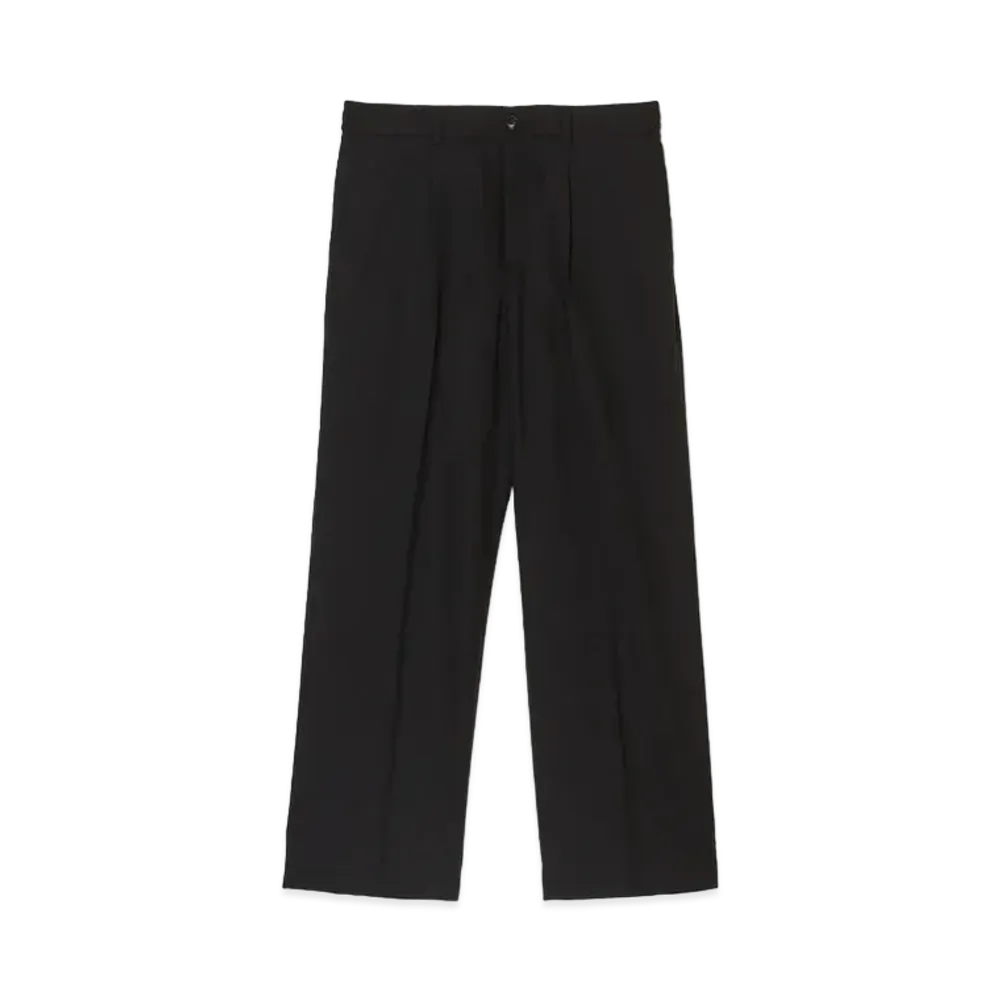 N.HOOLYWOOD Wide Tapered Easy Slacks "Black"