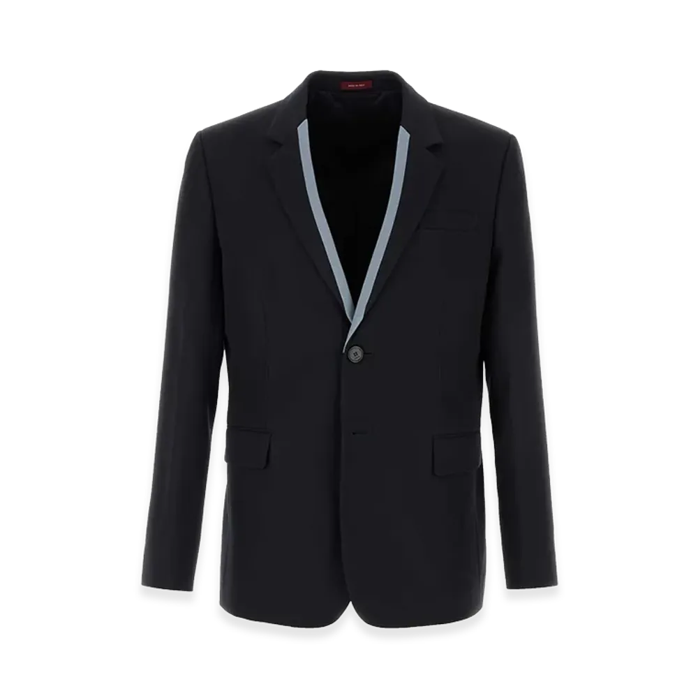 GUCCI Wool Blazer "Blue"