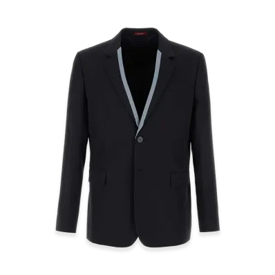 GUCCI Wool Blazer "Blue"