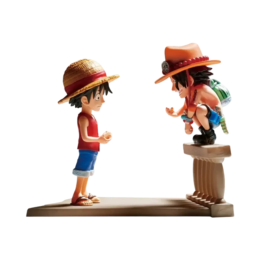 BANPRESTO "World Coletable Figure" -ONE PIECE- Log Stories Monkey D. Luffy & Port Gas D. Ace