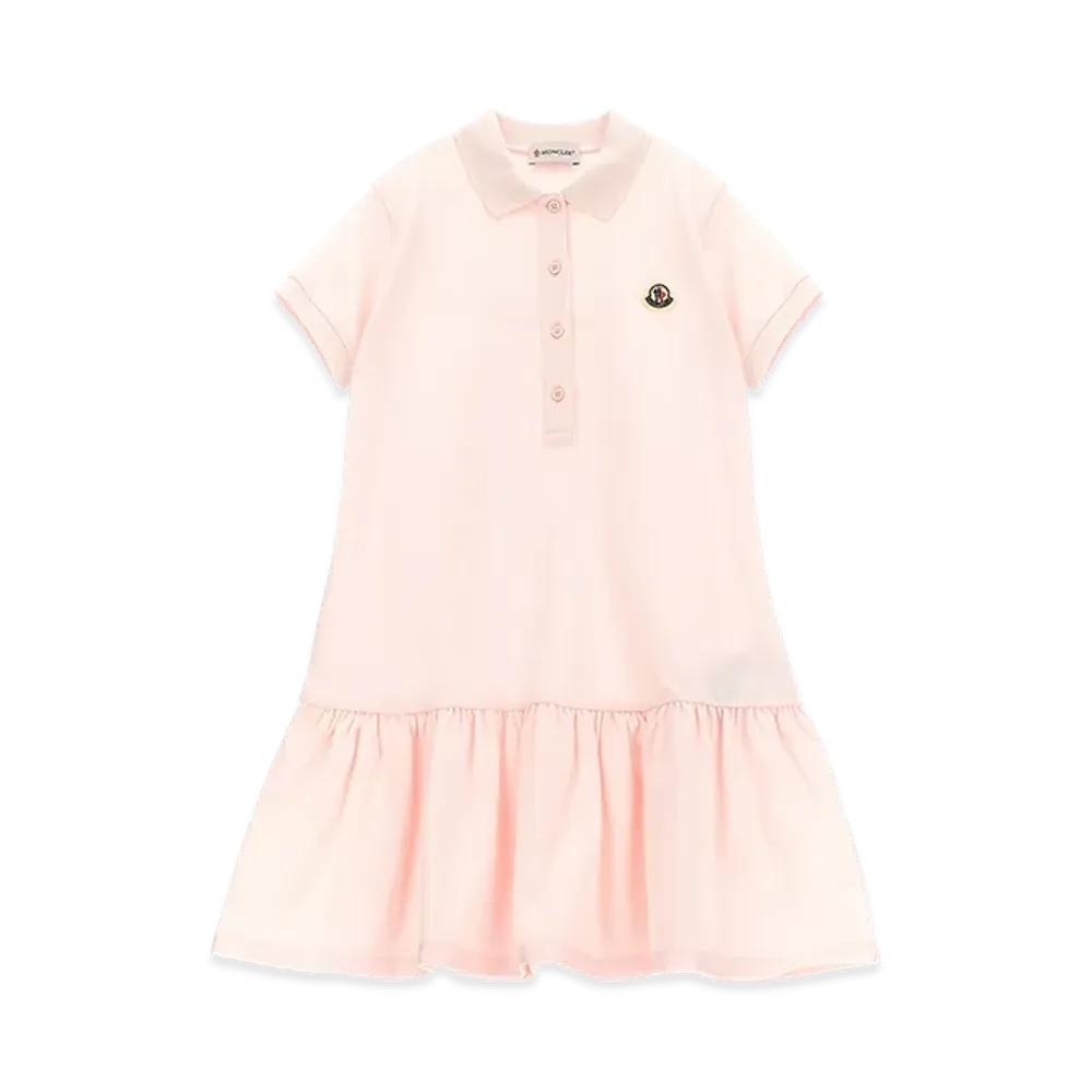 MONCLER Kids Polo Dress "Pink"