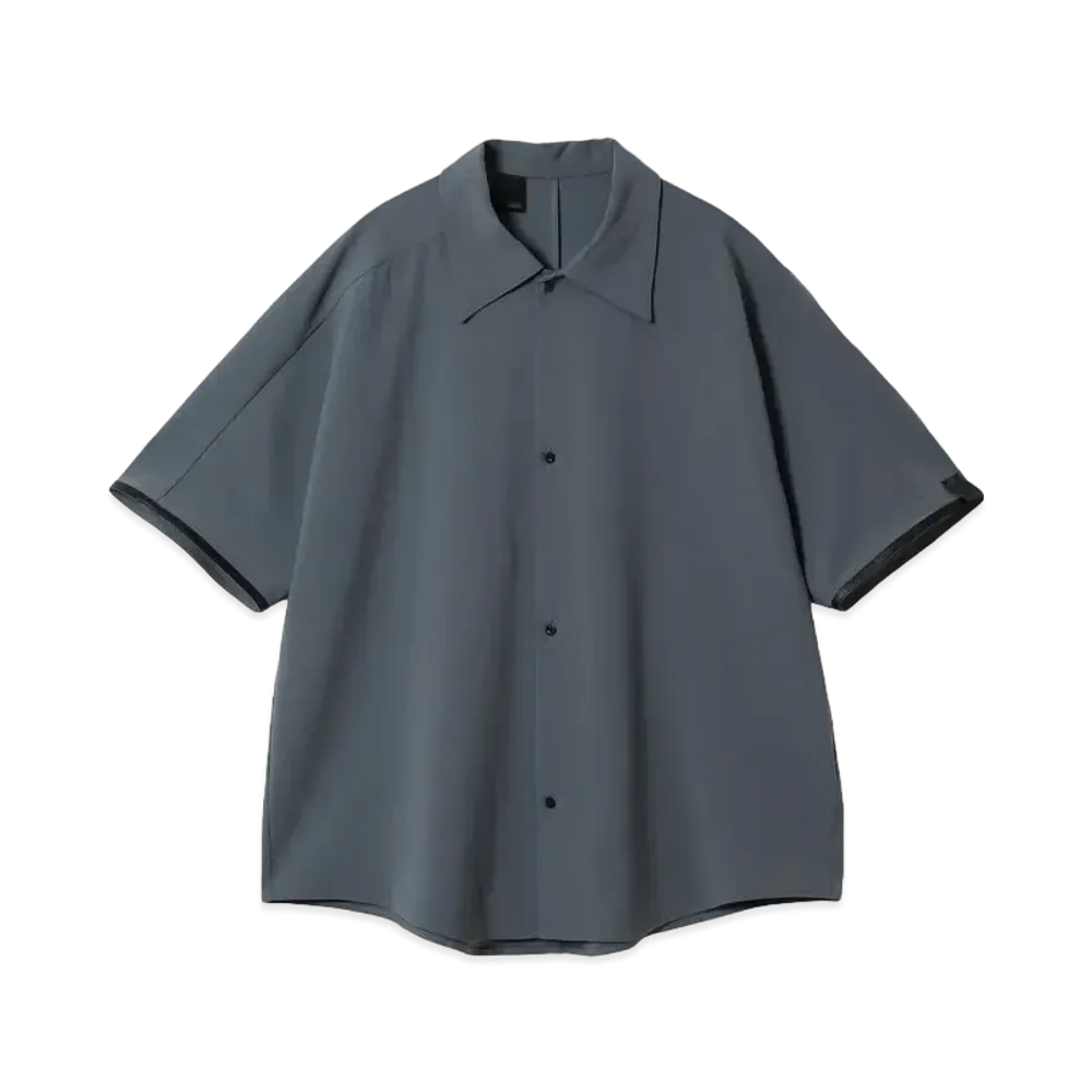 N.HOOLYWOOD Half Sleeve Big Shirt "Charcoal"