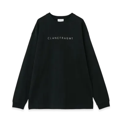 FRAGMENT x CLANE Long Tee "Black"