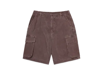 thisisneverthat Overdyed Corduroy Cargo Short "Burgundy"