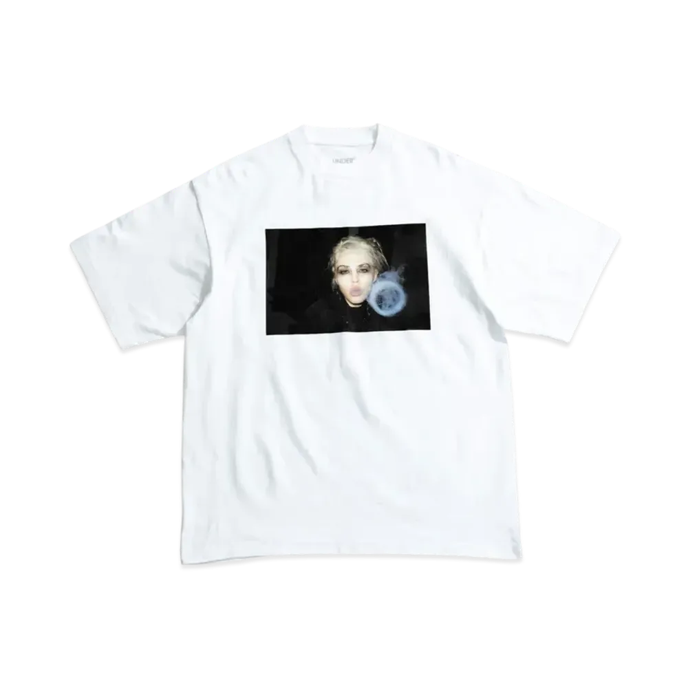 Ron Herman UNDER R x DAVID MUSHEGAIN Charlotte Free Tee "White"