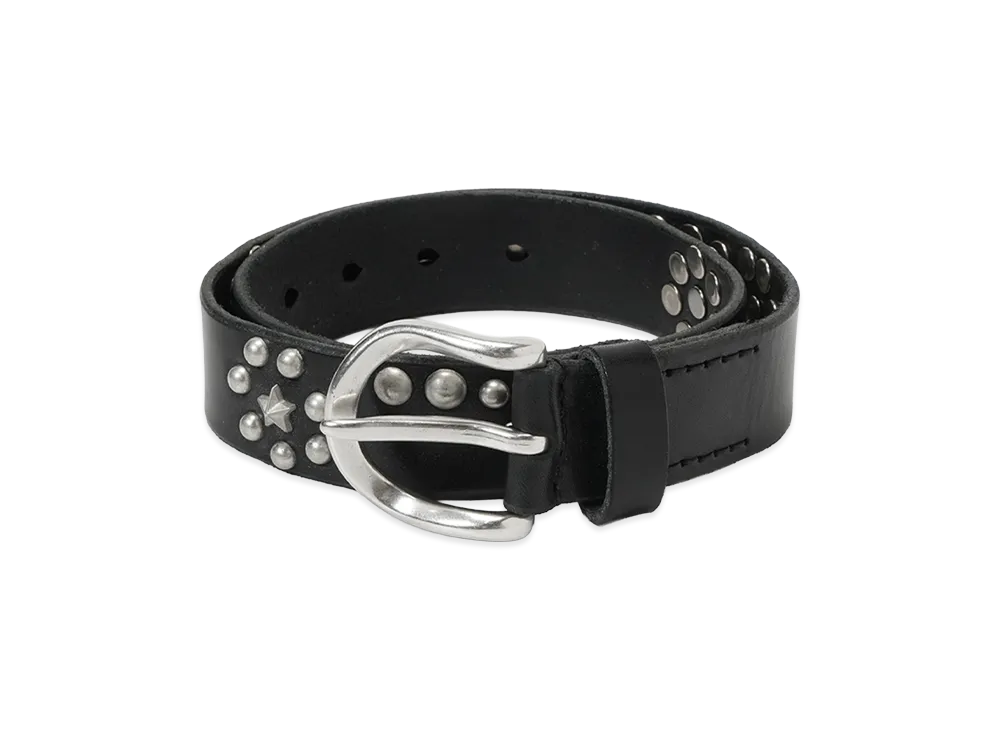 OUR LEGACY Women's Star Fall Belt "Black Bridle"