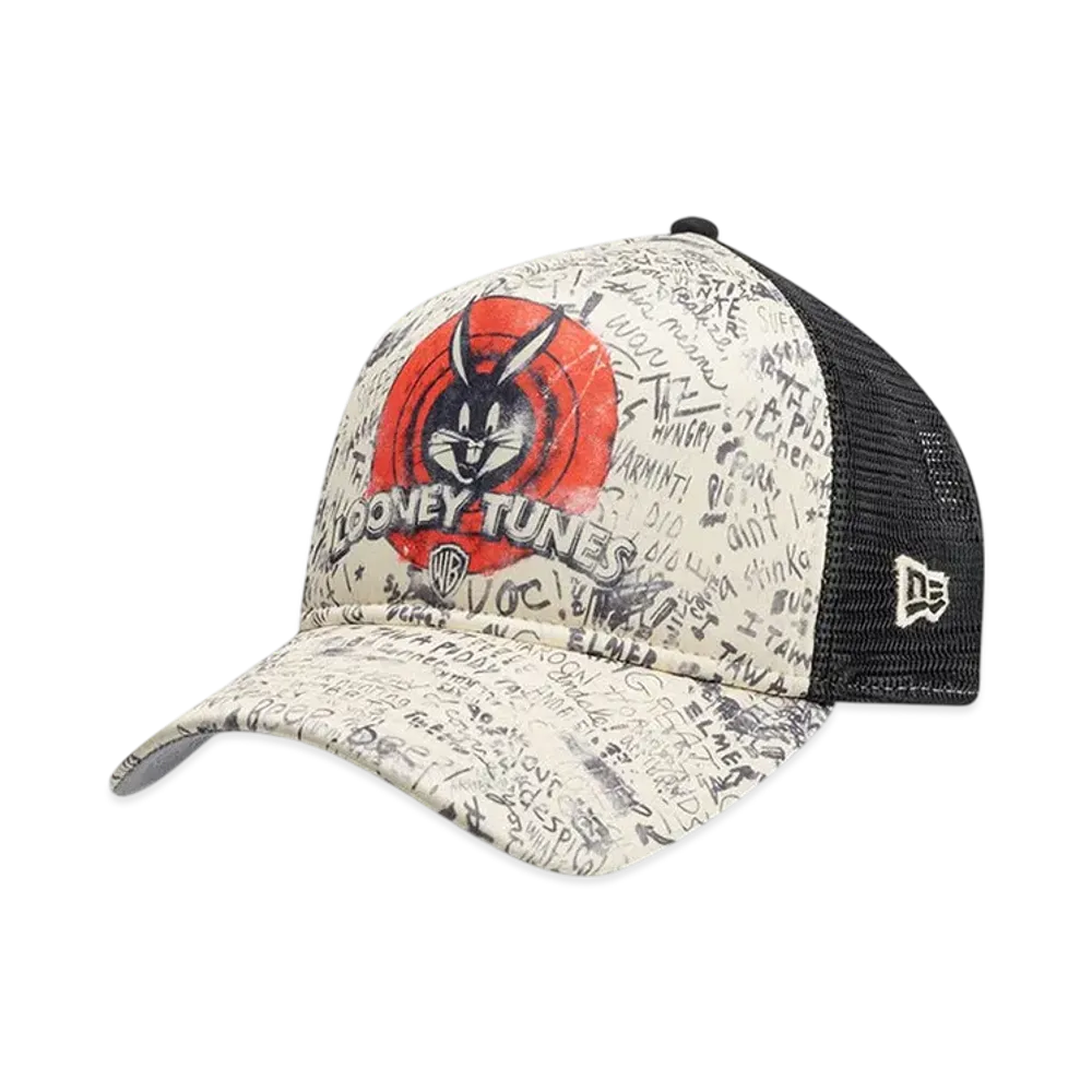 NEW ERA x Looney Tunes 9Forty A-Frame Tracker Bugs Bunny "White/Black"