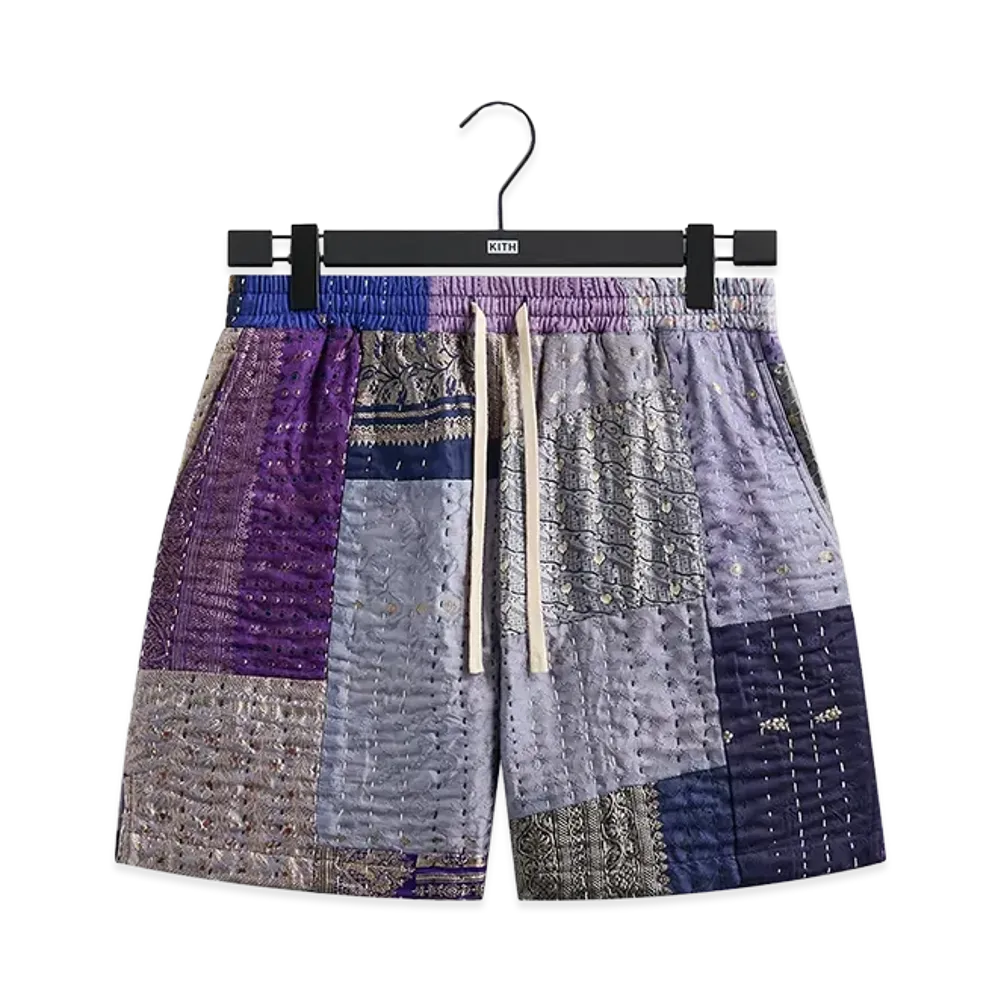 Kith &Kin Tal Patchwork Short "Blue/Multi"