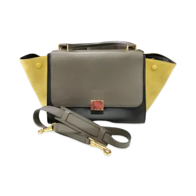 CELINE Trapeze 2WAY Hand Bag