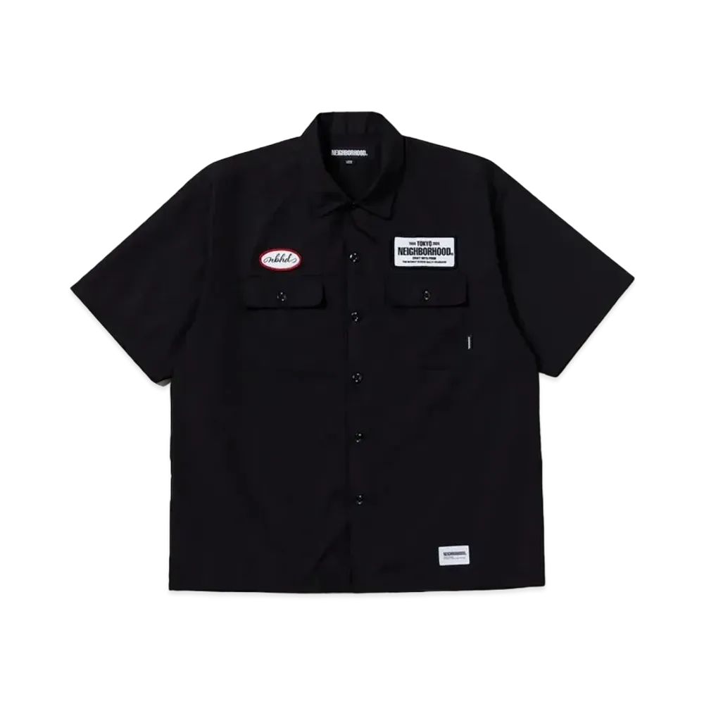 NEIGHBORHOOD Classic Work Shirt SS "Black"