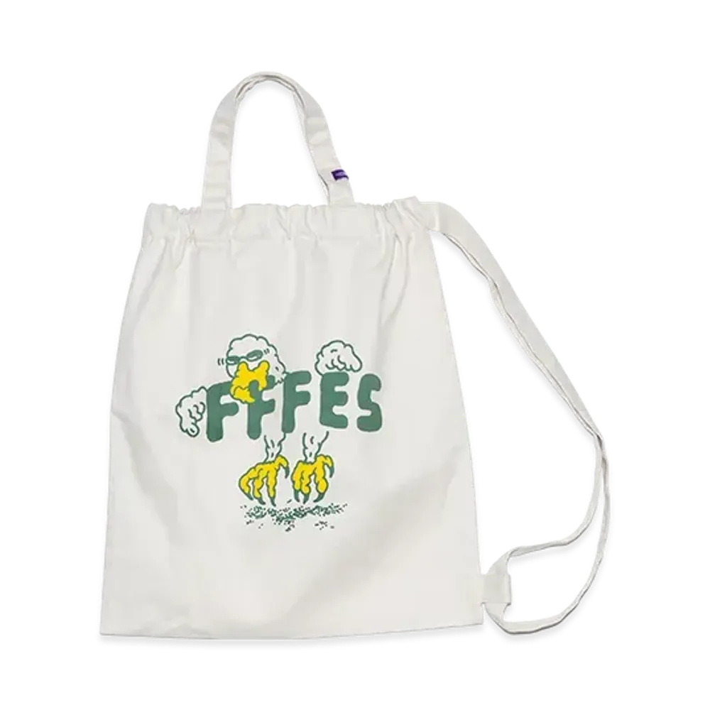 The North Face PURPLE LABEL FFFES Graphic Tote "Off White"