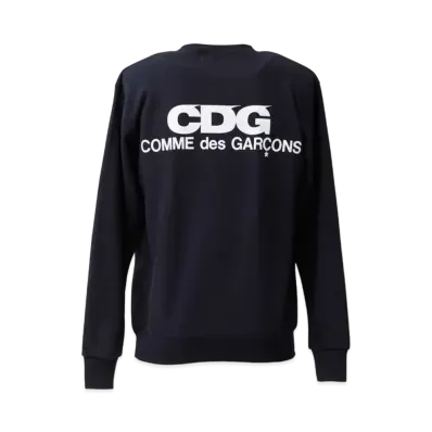 Comme des Garçons CREW NECK SWEATSHIRT "Navy"