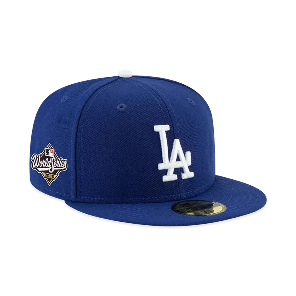 NEW ERA 59Fifty 2025 MLB World Series Side Patch Los Angeles Dodgers "Blue"