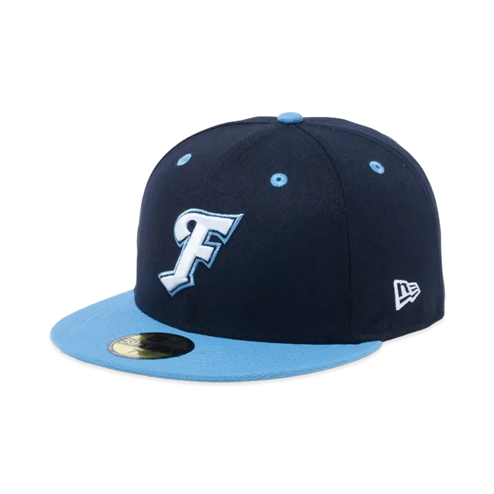 NEW ERA 59Fifty Kawasaki Frontale "Navy Sky Blue Visor"