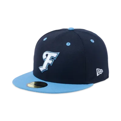 NEW ERA 59Fifty Kawasaki Frontale "Navy Sky Blue Visor"