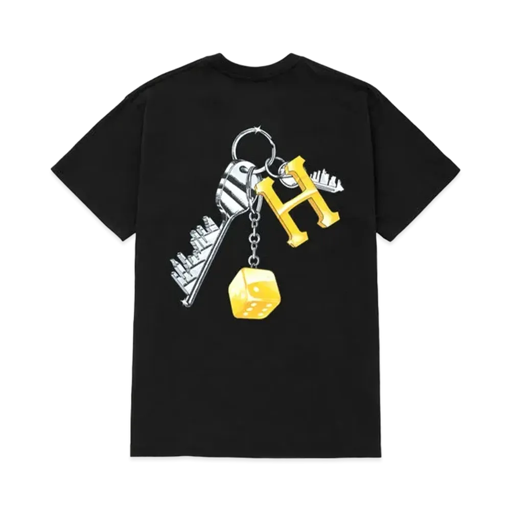 HUF Keys To The City Tee "Black"