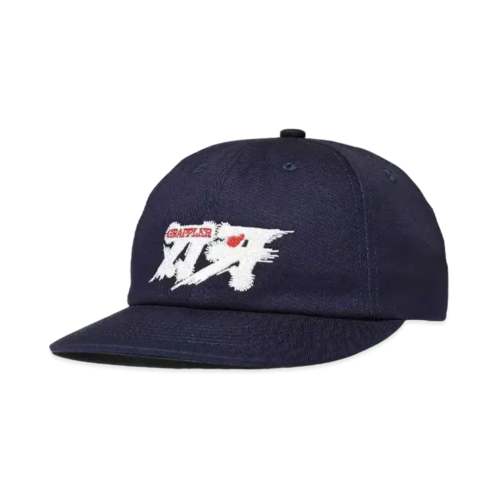 刃牙 x LFYT LOGO DAD HAT "NAVY"