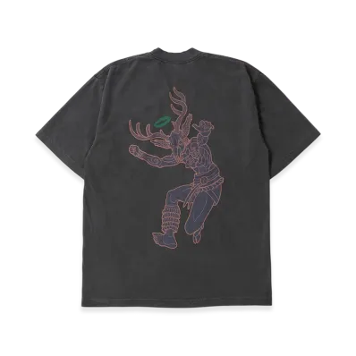 UNION x HEADQUARTER Caballero Venado Tee "Vintage Black"