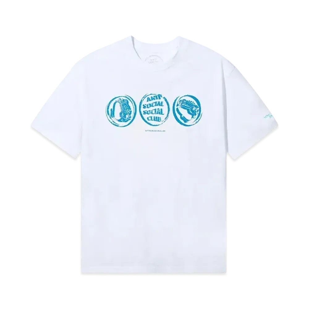 ANTI SOCIAL SOCIAL CLUB x Jinro Two Glasses Of Soju Tee "White"